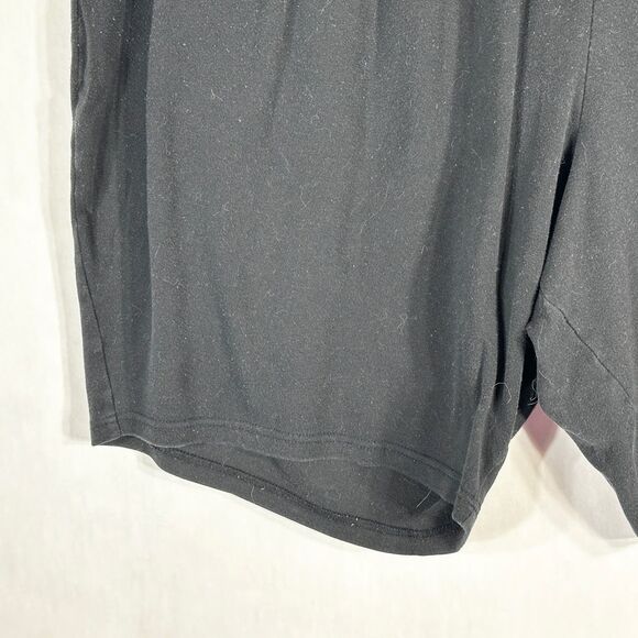 Roamans Plus Size 5XP Shorts 38W 40W Black Elastic Waist Pockets Petite 1239 - Picture 5 of 8